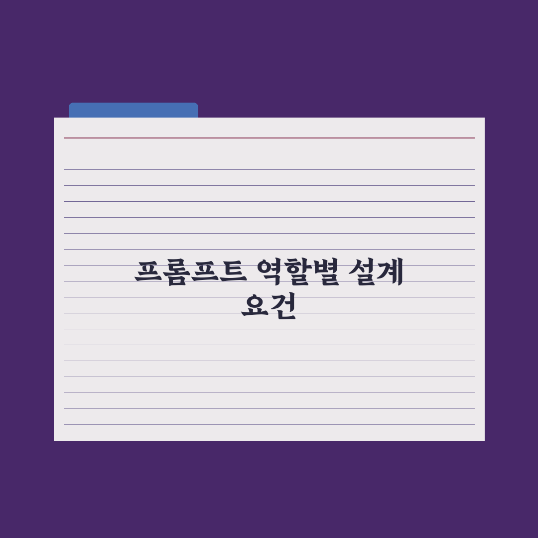 시스템 프롬프트 vs 유저 프롬프트 차이 완벽가이드: 실무 핵심 5가지