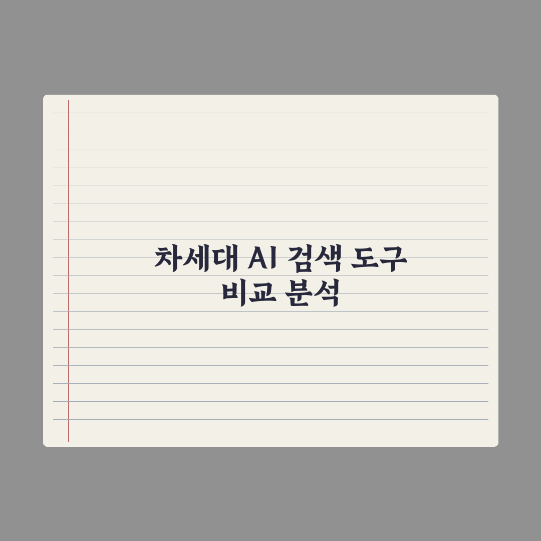 AI 검색 도구 비교 - Perplexity·You·Phind 심층분석, 실무자 3선