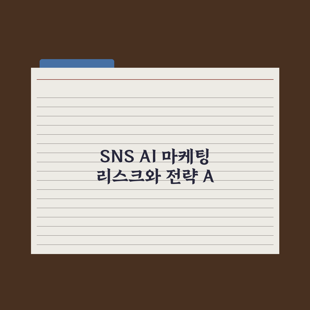 SNS 마케팅 AI 활용 - 인스타·블로그·유튜브 완벽가이드: 실무 5계명