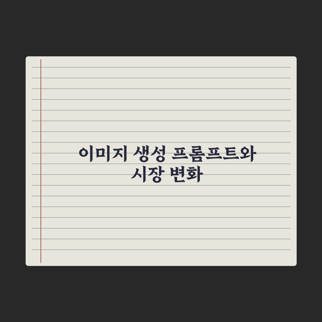 이미지 생성을 위한 프롬프트 작성법 심층분석, 전문가가 검증한 5단계 핵심정리